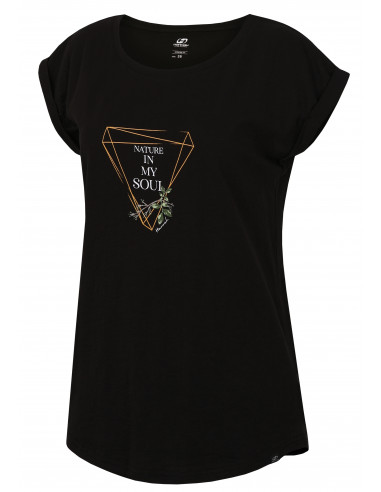 Ladies short sleeve T-shirt ABBLE anthracite