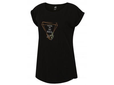 Ladies short sleeve T-shirt ABBLE anthracite