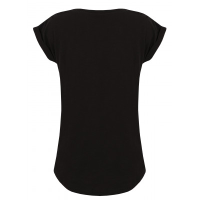 Ladies short sleeve T-shirt ABBLE anthracite 2