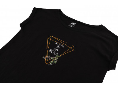 Ladies short sleeve T-shirt ABBLE anthracite