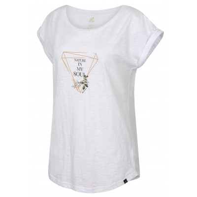 Ladies short sleeve T-shirt ABBLE bright white