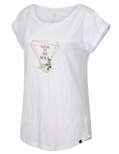 Ladies short sleeve T-shirt ABBLE bright white