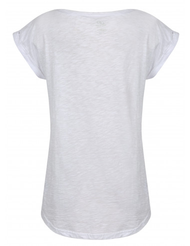 Ladies short sleeve T-shirt ABBLE bright white