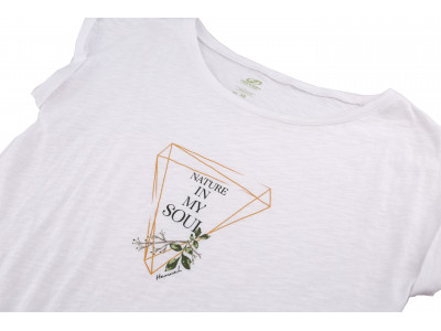 Ladies short sleeve T-shirt ABBLE bright white