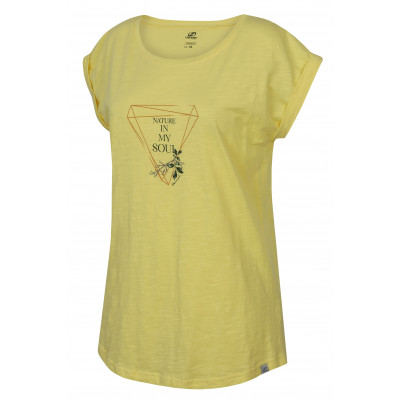 Ladies short sleeve T-shirt ABBLE limelight