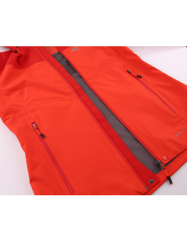 Ladies jacket ABIGAIL cherry tomato/molten lava