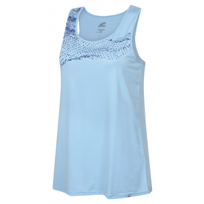Ladies active singlet AIRINE cool blue