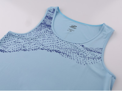 Ladies active singlet AIRINE cool blue