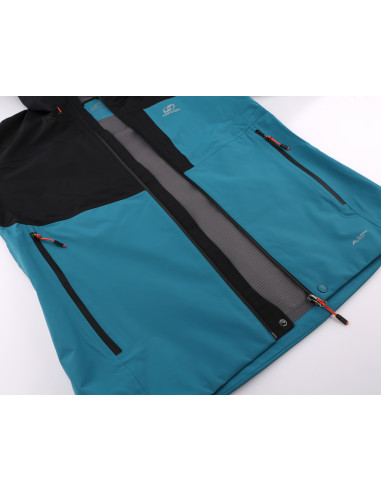 Mens jacket ALAGAN harbor blue/anthracite