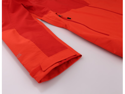 Mens jacket ALAGAN cherry tomato/molten lava