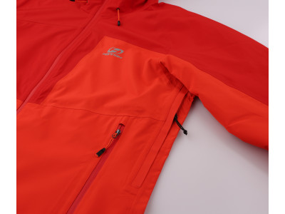 Mens jacket ALAGAN cherry tomato/molten lava