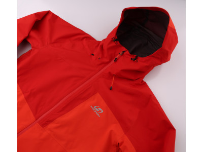 Mens jacket ALAGAN cherry tomato/molten lava