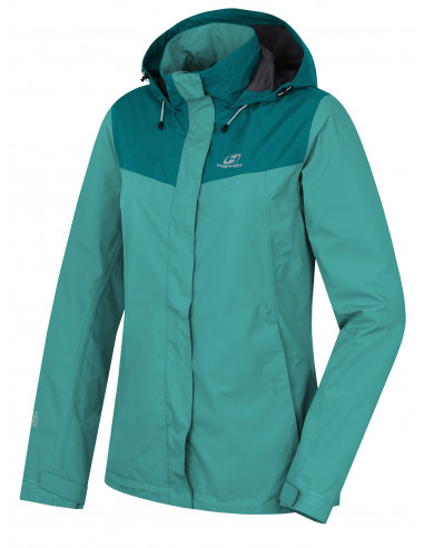 Ladies mountain and trekking jacket BALMAIN II blue turquoise/harbor blue