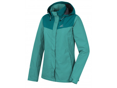 Ladies mountain and trekking jacket BALMAIN II blue turquoise/harbor blue