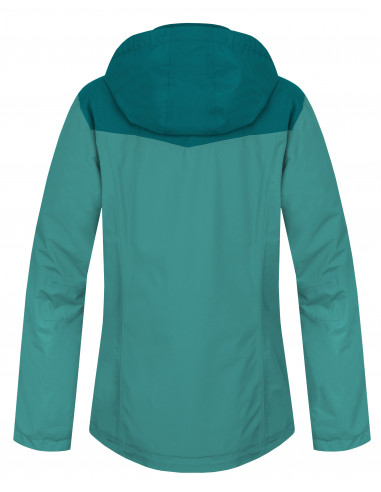 Ladies mountain and trekking jacket BALMAIN II blue turquoise/harbor blue