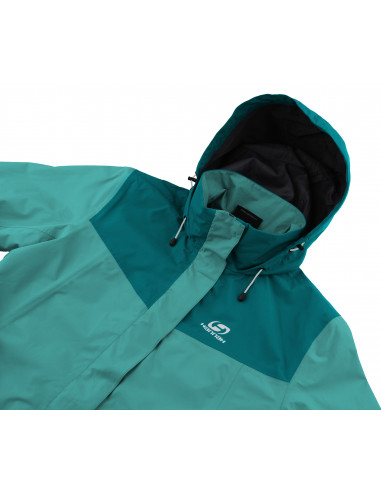 Ladies mountain and trekking jacket BALMAIN II blue turquoise/harbor blue