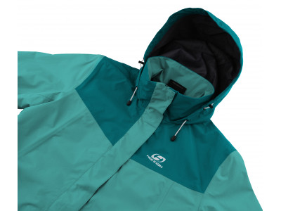 Ladies mountain and trekking jacket BALMAIN II blue turquoise/harbor blue