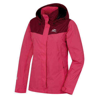 Ladies mountain and trekking jacket BALMAIN II honeysuckle/rhododendron