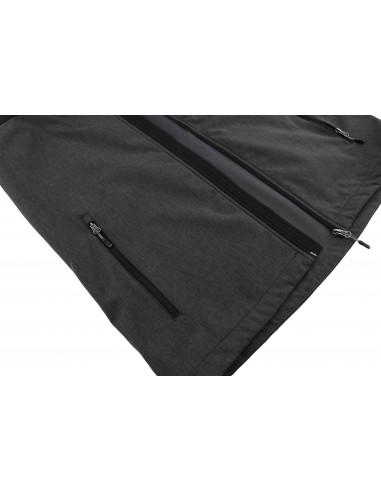 Vīriešu pārgājienu jaka BROLIN LITE antracīts/tumši pelēks