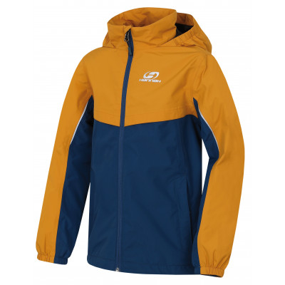 Kids jacket BRONS JR golden yellow/moroccan blue