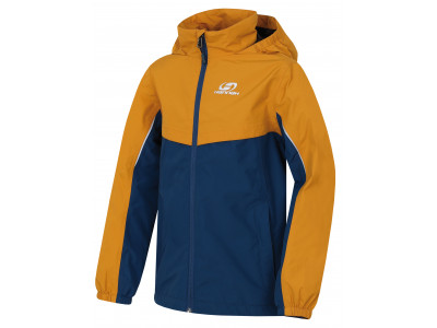 Kids jacket BRONS JR golden yellow/moroccan blue