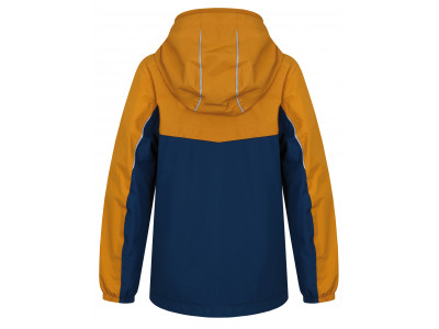 Kids jacket BRONS JR golden yellow/moroccan blue