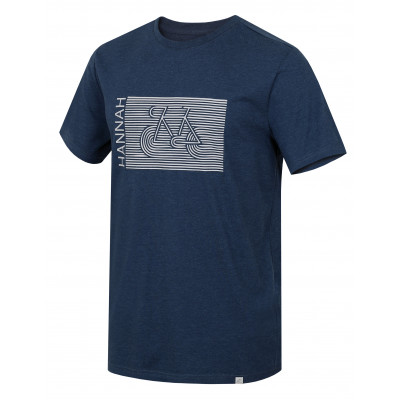 Mens city short sleeve T-shirt CASTOR majolica mel