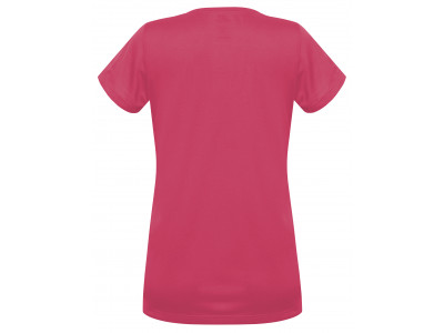 Ladies mountain and trekking short sleeve T-shirt COREY II honeysuckle