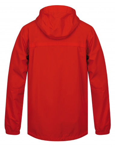 Mens mountain and trekking jacket DARNELL cherry tomato
