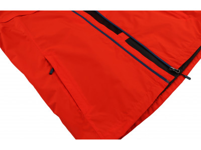 Mens mountain and trekking jacket DARNELL cherry tomato