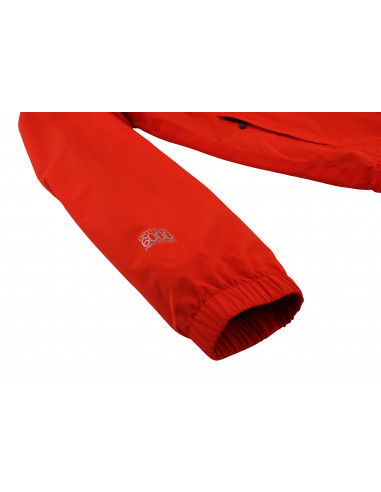 Mens mountain and trekking jacket DARNELL cherry tomato