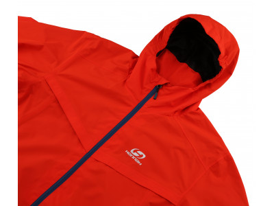 Mens mountain and trekking jacket DARNELL cherry tomato