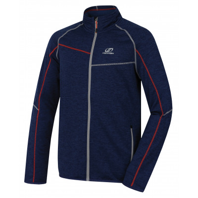 Mens mountain and trekking sweatshirt DEMARCOblue quartz mel