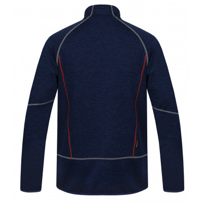 Mens mountain and trekking sweatshirt DEMARCOblue quartz mel 2