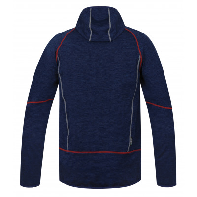 Mens mountain and trekking sweatshirt DERRONblue quartz mel 2