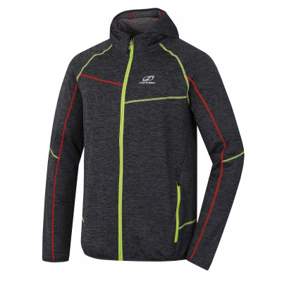 Mens mountain and trekking sweatshirt DERRON light gray mel