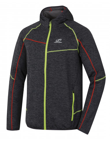 Mens mountain and trekking sweatshirt DERRON light gray mel