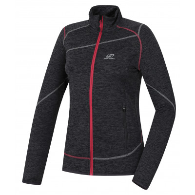 Ladies mountain and trekking sweatshirt DIERY light gray mel