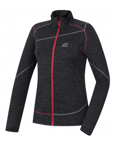 Ladies mountain and trekking sweatshirt DIERY light gray mel