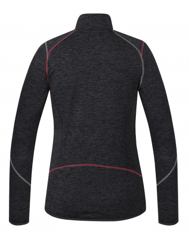 Ladies mountain and trekking sweatshirt DIERY light gray mel