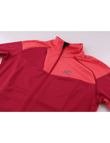 Ladies sweatshirt DIESEN cherries jubilee/rouge red II