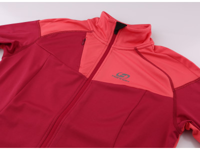 Ladies sweatshirt DIESEN cherries jubilee/rouge red II