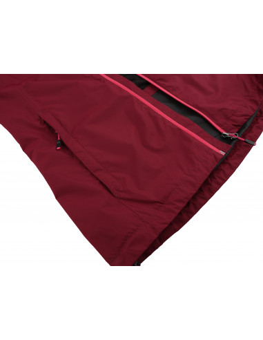 Ladies mountain and trekking jacket DRIES rhododendron