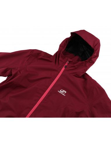 Ladies mountain and trekking jacket DRIES rhododendron