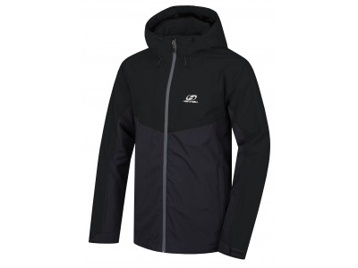 Mens mountain and trekking jacket FELDER II anthracite/dark shadow