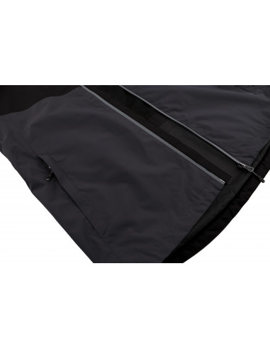 Mens mountain and trekking jacket FELDER II anthracite/dark shadow
