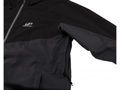 Mens mountain and trekking jacket FELDER II anthracite/dark shadow