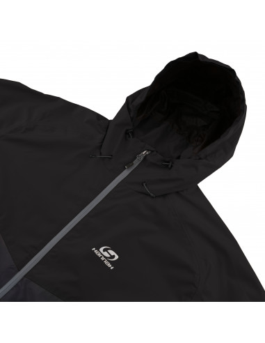 Mens mountain and trekking jacket FELDER II anthracite/dark shadow