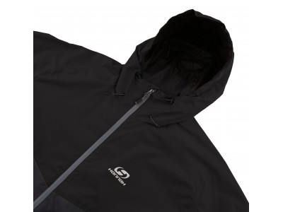 Mens mountain and trekking jacket FELDER II anthracite/dark shadow