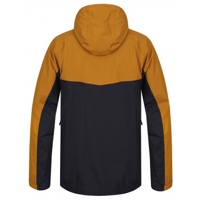 Mens mountain and trekking jacket FELDER II golden yellow/dark shadow 2